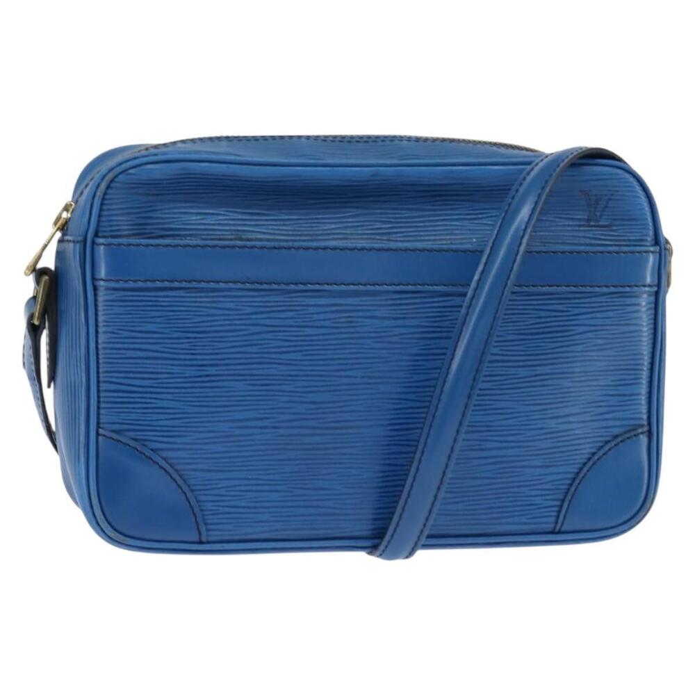 LOUIS VUITTON Epi Trocadero 23 Shoulder Bag Blue M52305 LV Auth 150255